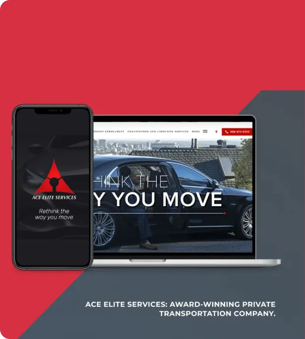 The Ace Elite Services airport transport app