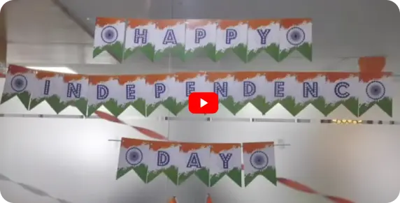 Independence Day celebrations at the Pune office