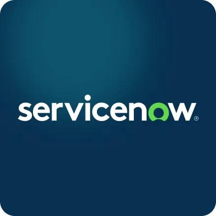 The ServiceNow platform represented as connected enterprise workflows