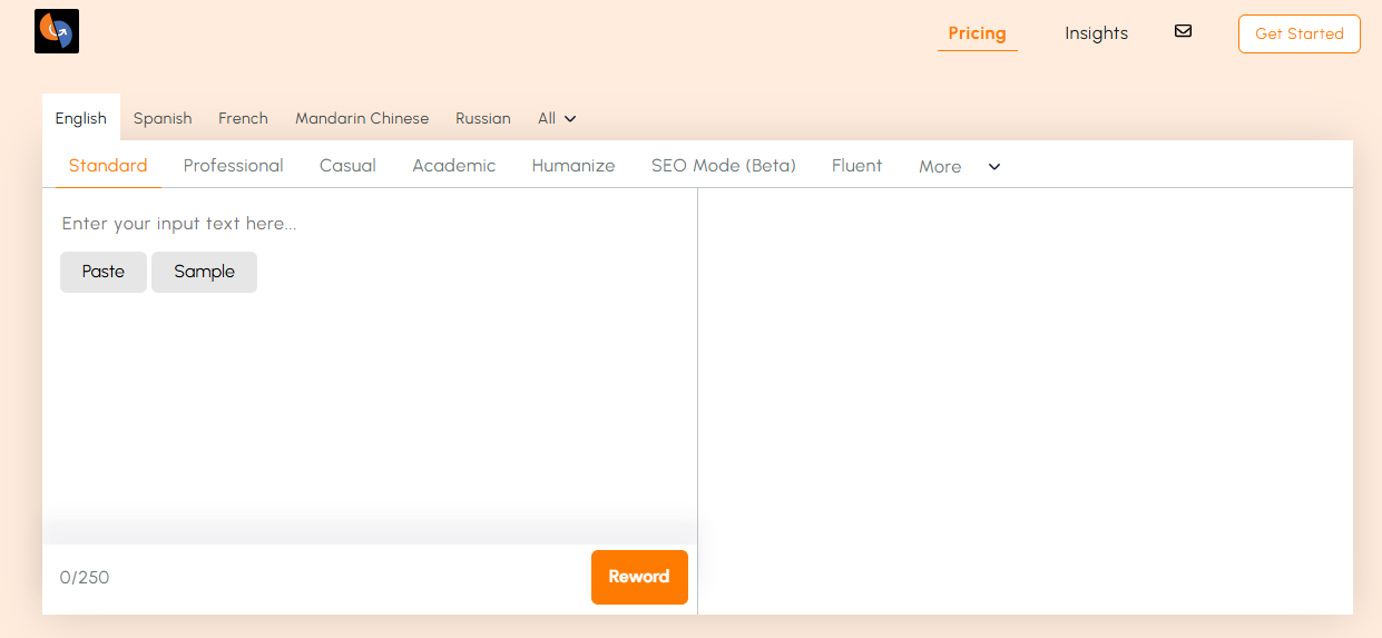 AI Sentence Rewriter