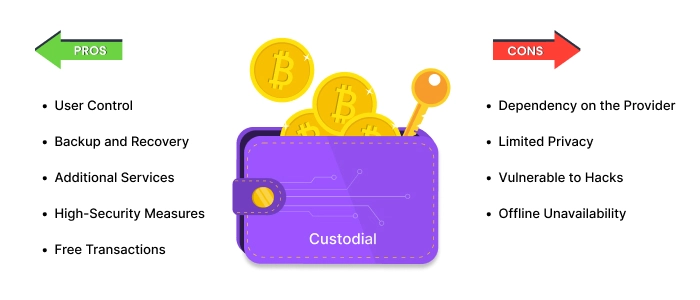 Pros and Cons of Custodial Wallets
