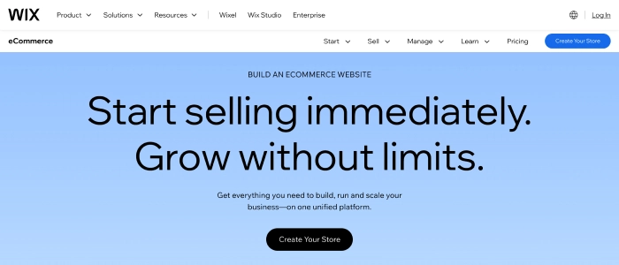 Wix eCommerce